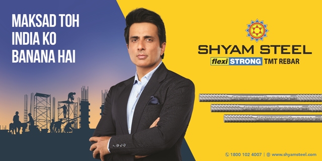 Shyam Steel launches its new digital campaign featuring Sonu Sood